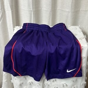 Nike Women's Vibrant Purple Athletic Shorts
